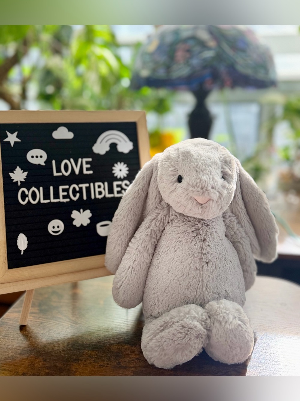 Jellycat Bashful Silver Bunny - Medium
